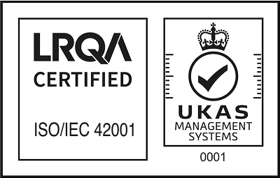 ISO/IEC 42001 certification logo